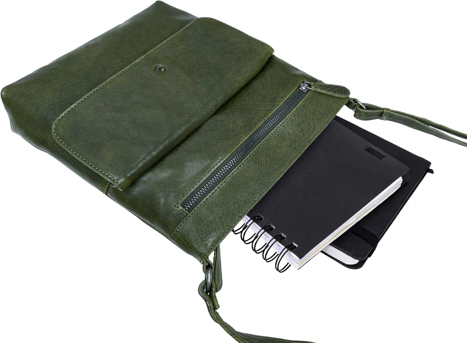 ANTONIO VALERIA Christmas Gift Piper Leather Crossbody Bag
