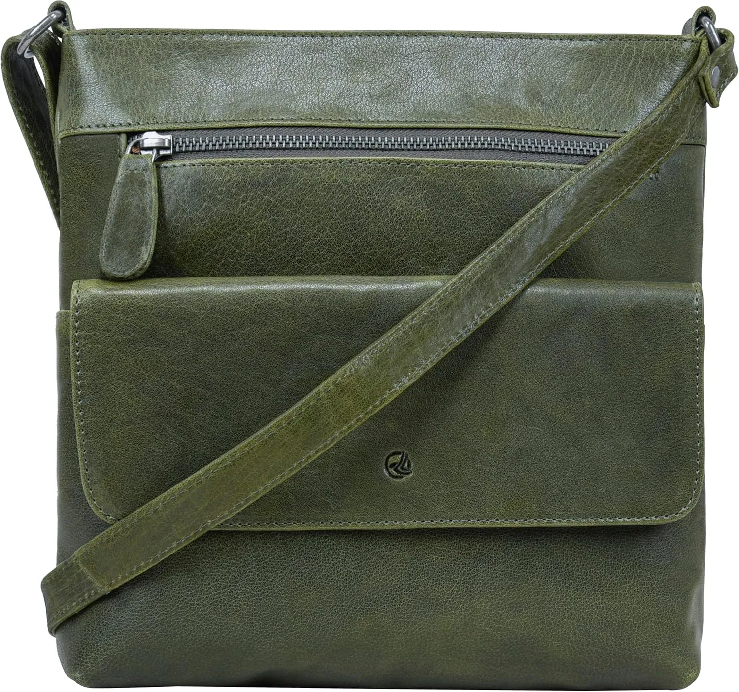 ANTONIO VALERIA Christmas Gift Piper Leather Crossbody Bag