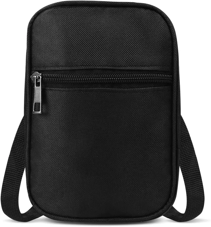 Crossbody Bag Sling Purse for Woman & Men, Mini Multi Position Messenger Bag Fanny Packs Purse with 2 Adjustable Straps, Trendy Cross Body Backpack bag for Running, Hiking, Travel