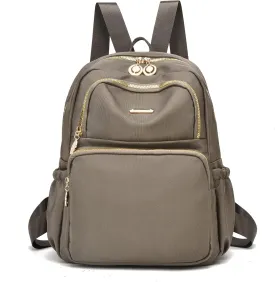 I IHAYNER Mini Backpack Purse Small Backpack for Women Lightweight Nylon Travel Bags Small Casual Daypacks for College Work Camel