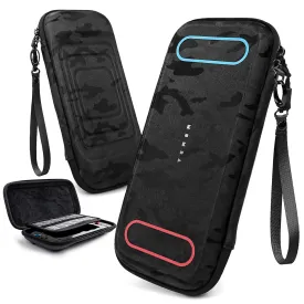 Mumba Carrying Case for Nintendo Switch 2 2025, [Mini Version] Travel Case with 12 Game Cartridge slot Portable Bag Protective Carry handbag Pouch Shell Accessories [Portable & Lightweight] (Stealth)