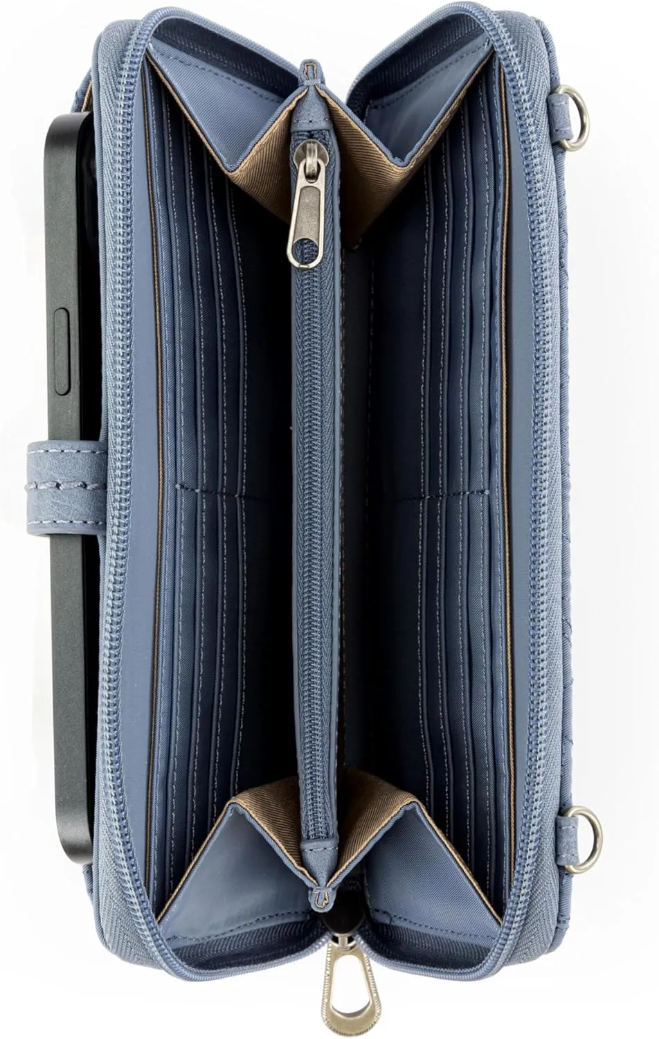 Sakroots Artist Circle Smartphone Crossbody in Eco Twill, Detachable Wristlet Strap